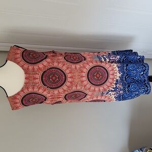 Joe Browns boho sleeveless dress, size 14